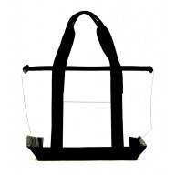 Right Size Durable Security Clear Tote Bag