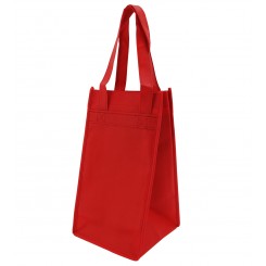 1 to 4 Bottle Non-Woven Tote Bag